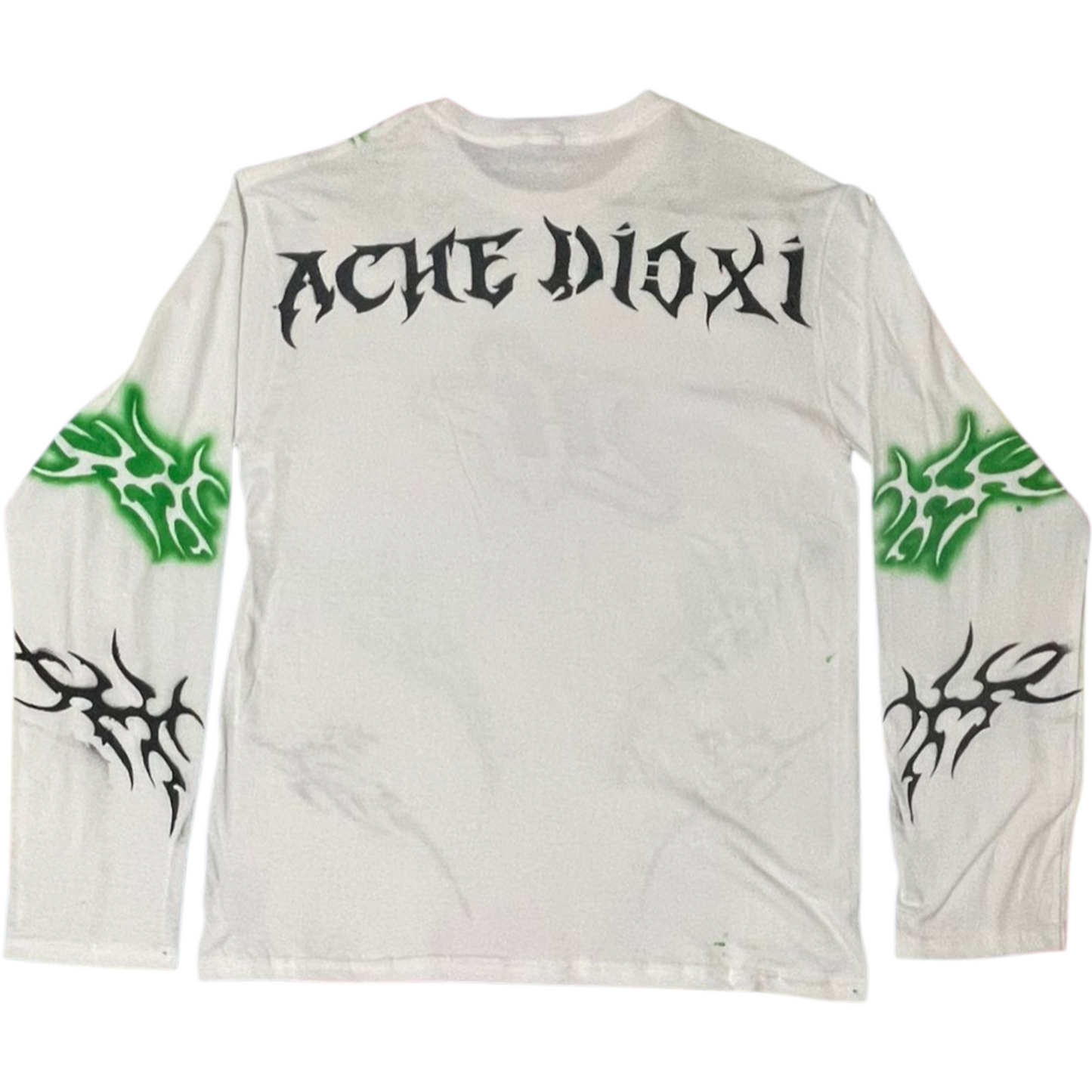 Neo Dioxi - Playera Blanca de Manga Larga