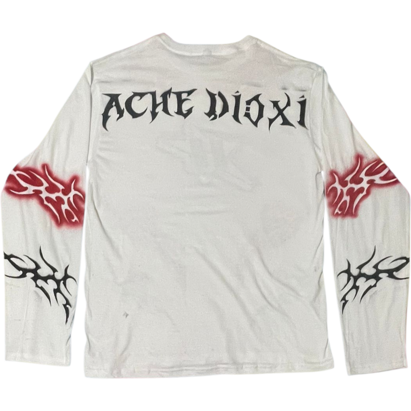 Neo Dioxi - Playera Blanca de Manga Larga