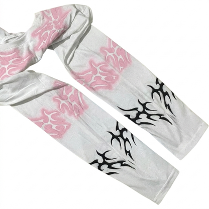 Neo Dioxi - Playera Blanca de Manga Larga