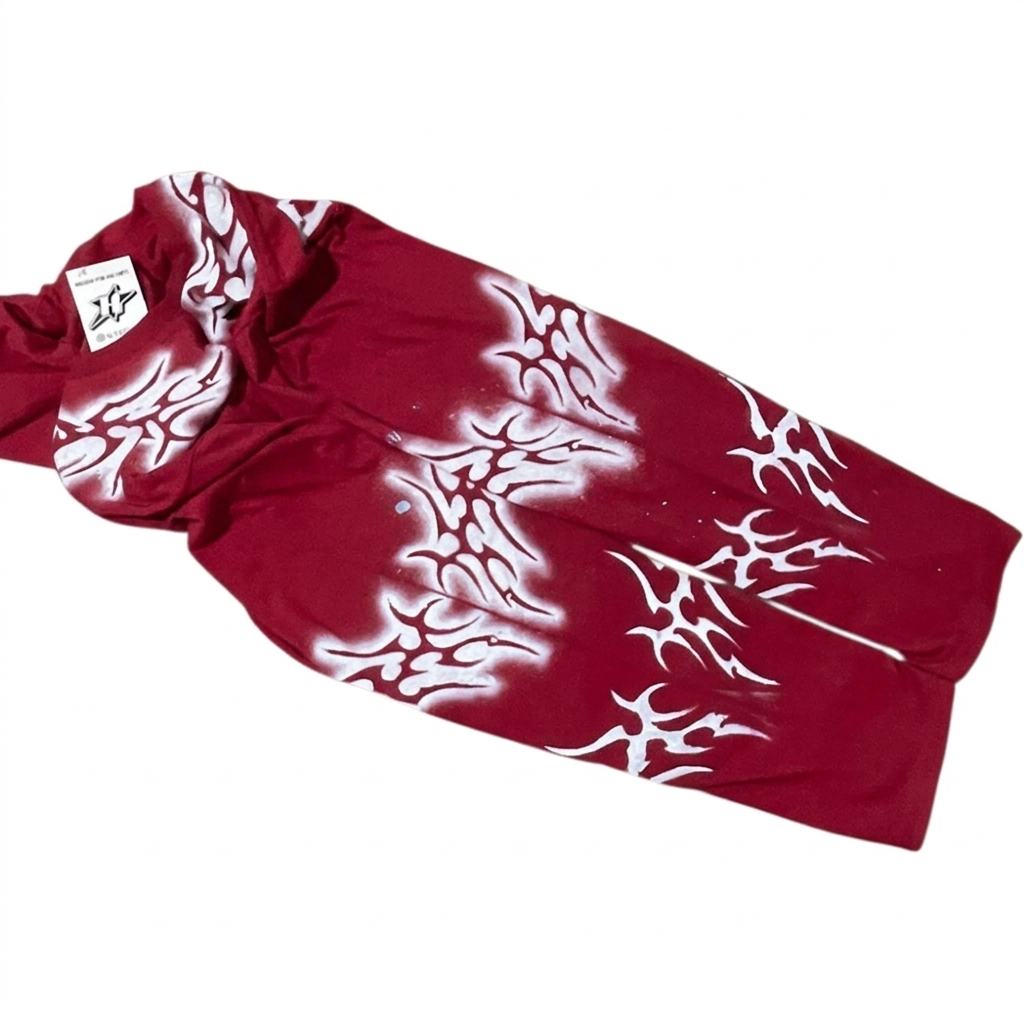 Neo Dioxi - Playera Roja de Manga Larga