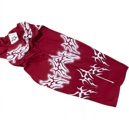 Neo Dioxi - Playera Roja de Manga Larga