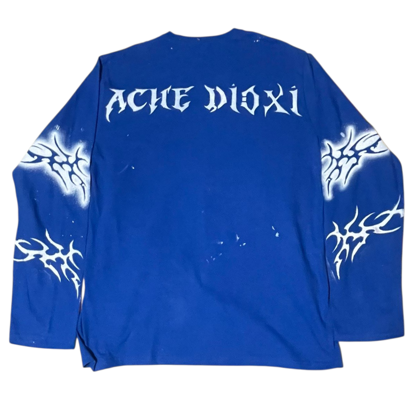 Neo Dioxi - Playera Azul de Manga Larga