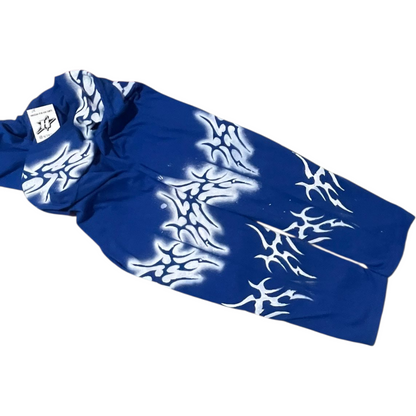 Neo Dioxi - Playera Azul de Manga Larga